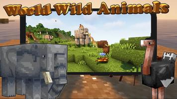 World Wild Animals Minecraft capture d'écran 1