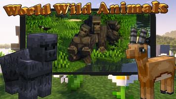 World Wild Animals Minecraft capture d'écran 2