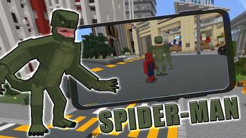 Spider Man Minecraft mod capture d'écran 3