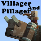 Villager And Pillager mod MCPE icône