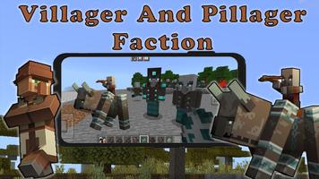 Villager And Pillager mod MCPE capture d'écran 2