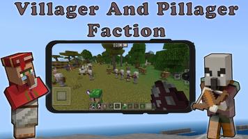 Villager And Pillager mod MCPE capture d'écran 3