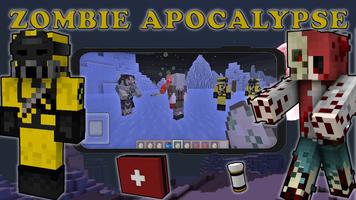 Zombie Apocalypse Craft Affiche