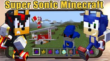 Sonic mod Minecraft Affiche