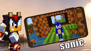 Sonic mod Minecraft capture d'écran 1
