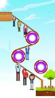 Rope Zipline Rescue - Rope Puzzle Game poster