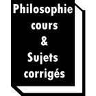 Philo cours et sujets corrigés آئیکن