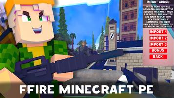 Ffire Mod for Minecraft PE постер