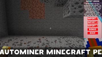 Autominer Mod for Minecraft PE скриншот 3