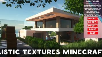 Realistic Texture Minecraft PE imagem de tela 1