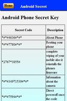 2 Schermata Phone secret code