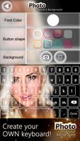 Photo Keyboard Background Affiche