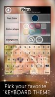 Photo Keyboard Background اسکرین شاٹ 1