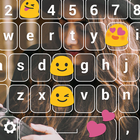 Mon clavier photo emoji : Fond d'écran emoji icône