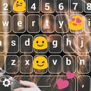 Moje zdjęcie klawiatury: Motyw klawiatura emoji aplikacja