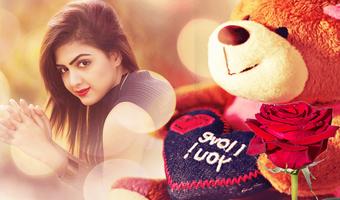 Romantic Love Photo Frame - Love Photo Effects Plakat