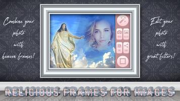 Religiöse Bilderrahmen Plakat