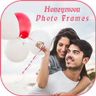 ikon Honeymoon Photo Frames : Kiss GIF, Love Couple GIF