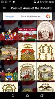 Coats of Arms of the United States of America Affiche