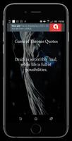 2 Schermata Quotes from Game of Thrones