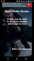 Harry Potter Quotes постер