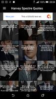 Harvey Spectre Quotes form usa's Suits plakat