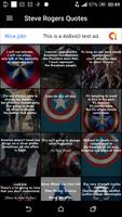 Quotes from Steve Rogers A.K.A. Captain America الملصق