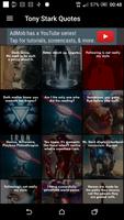 Quotes from Tony Stark A.K.A. Iron Man Affiche