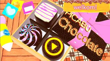 Chocolate yummy shop-poster