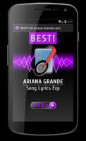 Ariana Grande All Songs Lyrics 2019 poster