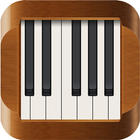 Klavier -Tastatur-Musik -App Zeichen