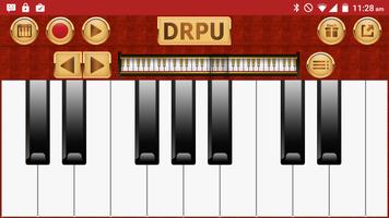 Klavier -Tastatur-Musik -App Plakat
