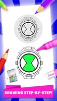 Ben Alien 10 Coloriage تصوير الشاشة 1