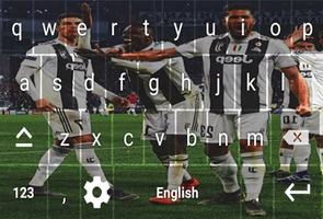 Juventus Keyboard Theme capture d'écran 2