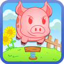 Little pigs way home -zręcznościowa gra przygodowa aplikacja