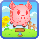 Piggies way home - arcade stage adventure game icon