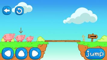 Piggies way home - arcade stage adventure game poster
