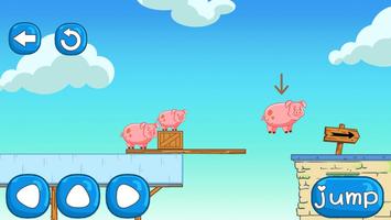 Petits cochons à la maison - jeu d'aventure arcade capture d'écran 2