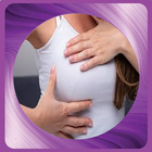 Breast massage icon