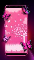 Pink Butterfly Live Wallpaper screenshot 3