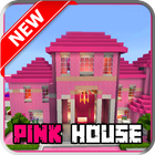 Pink House Map for Minecraft PE icône