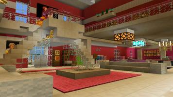 Pink House Map for Minecraft PE captura de pantalla 3