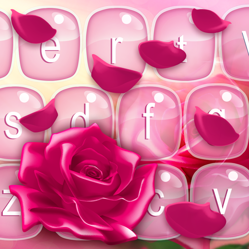 Pink Rose Keyboard