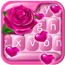 APK Pink Rose Valentine Keyboard