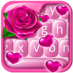 Pink Rose Valentine Keyboard