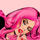 Pink wallpaper icon