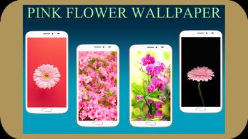 Pink Flower Wallpaper poster