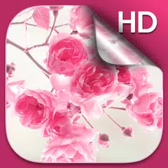 Pink Flowers Live Wallpaper HD APK download
