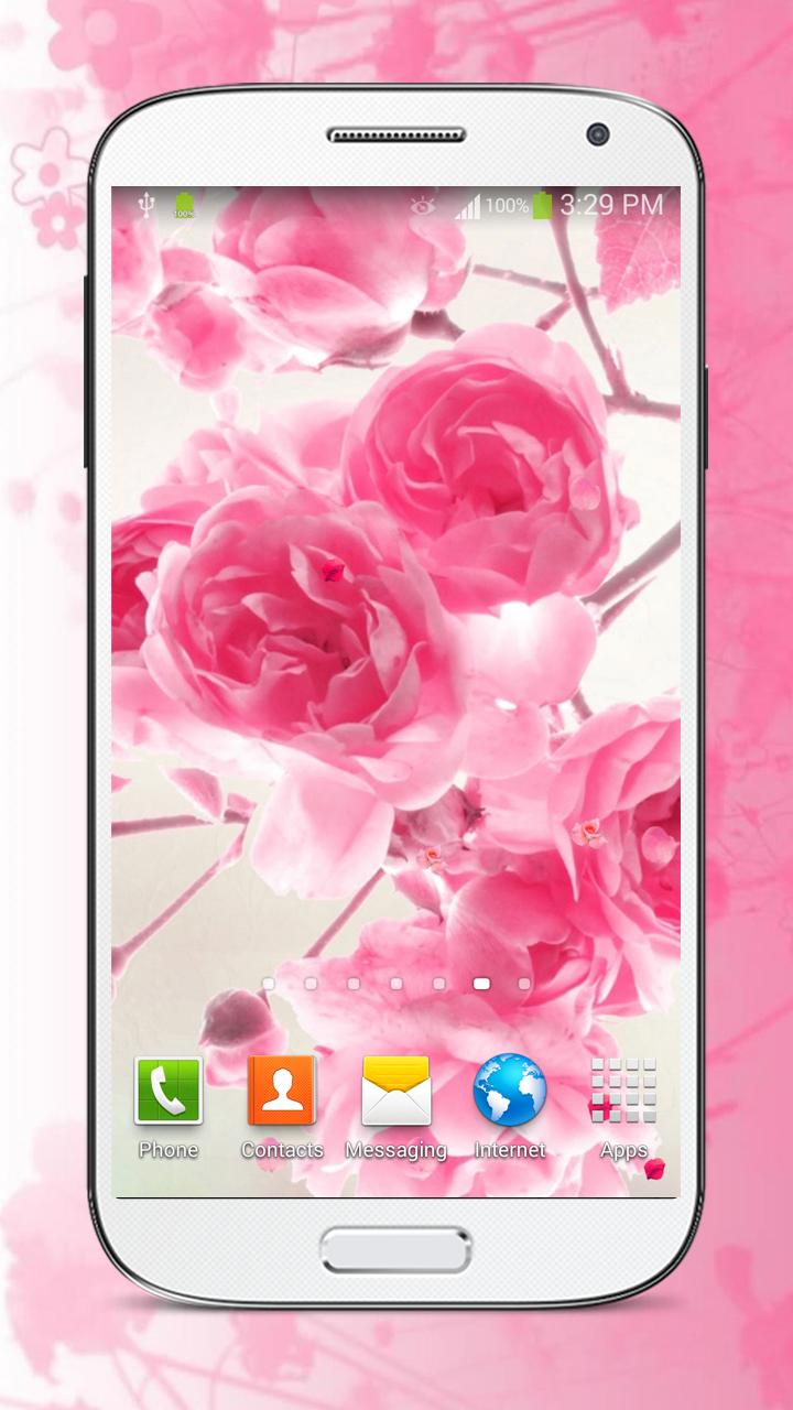 Android 用の ピンクの花 ライブ壁紙 ピンクの 花 ライブ壁紙 Apk をダウンロード