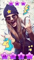 Unicorn Photo Editor - Kawaii Stickers poster